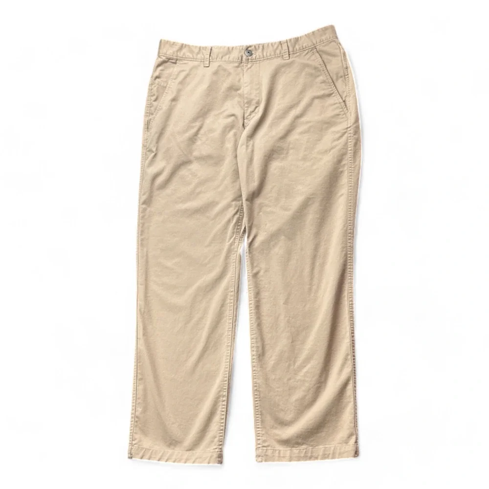 North Face Pants Mens 36x29 Brown Stretch Khaki Outdoor Hiking Cotton Blend